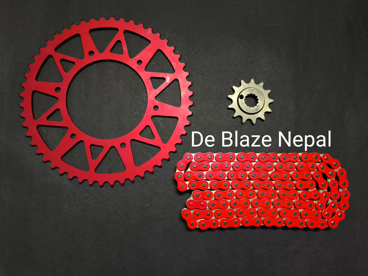 Cross Fire Chain Sprocket (CNC + Red Brass)