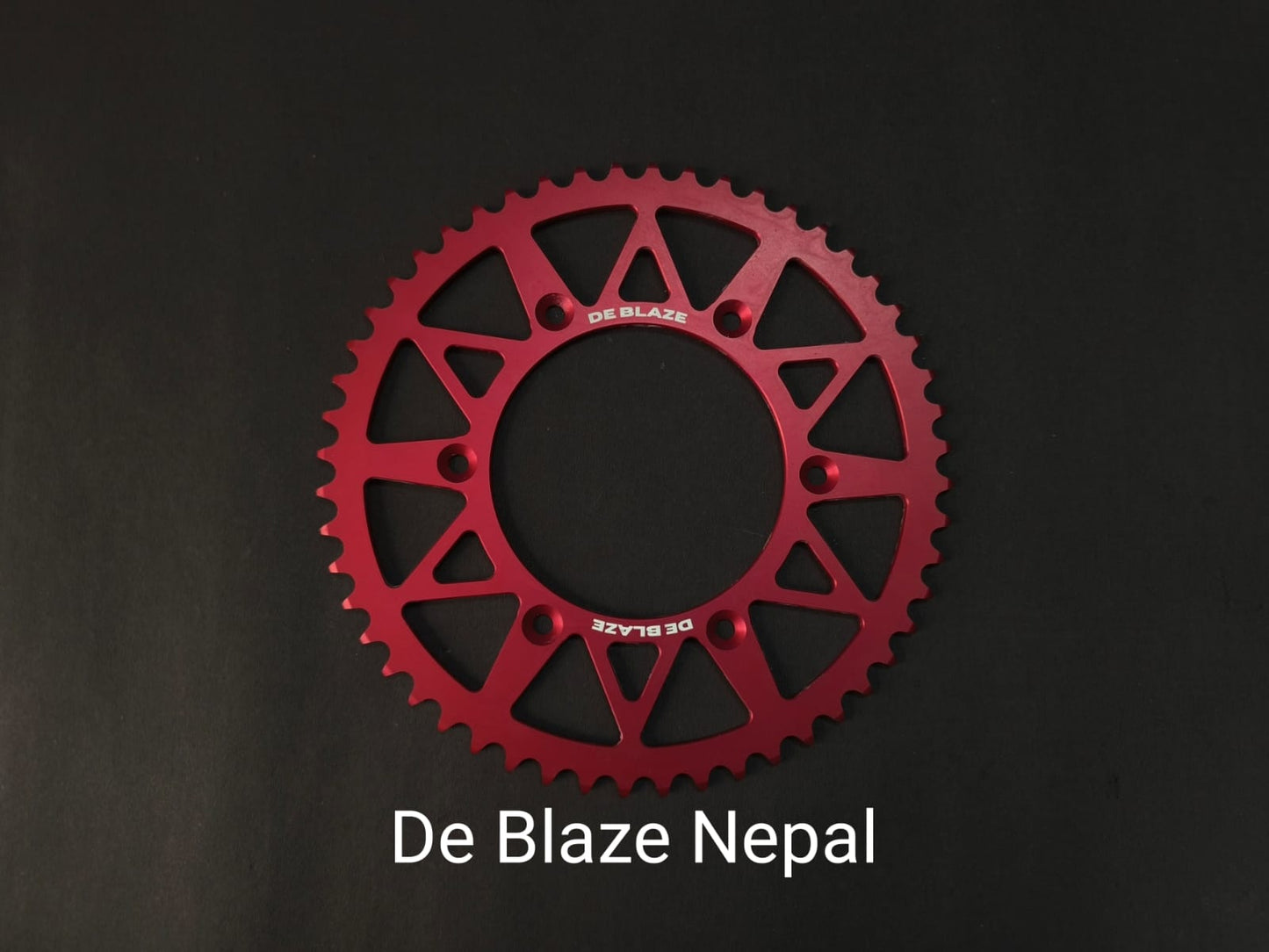 Cross Fire Chain Sprocket (CNC + Orange Brass)