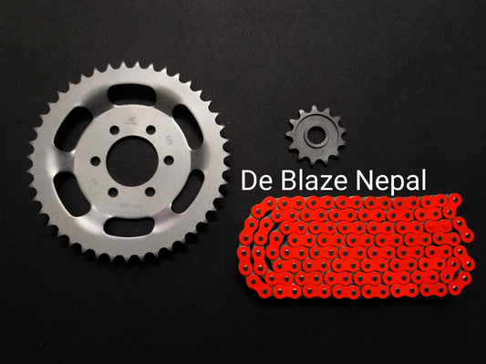 Benelli 250 Chain Sprocket ( Orange Chain )