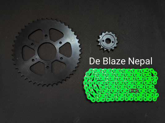 Bajaj Dominar 400 Chain Sprocket ( Brass green )