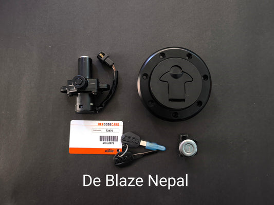 KTM Duke BS 6 Key Set / Lock Set