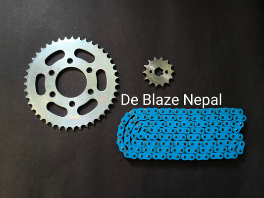 Benelli 150i Chain Sprocket ( Blue Brass )