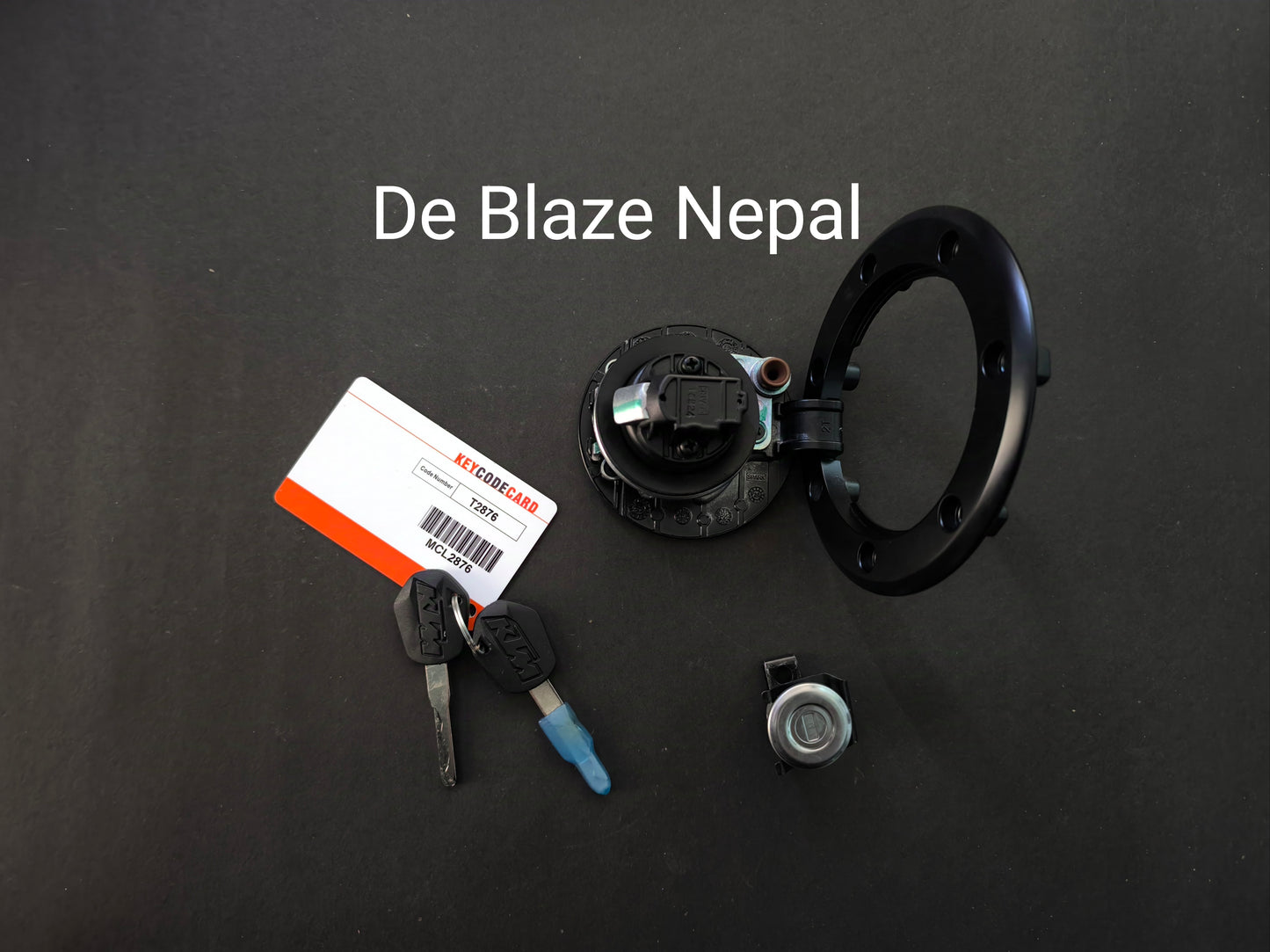 KTM Duke BS 6 Key Set / Lock Set