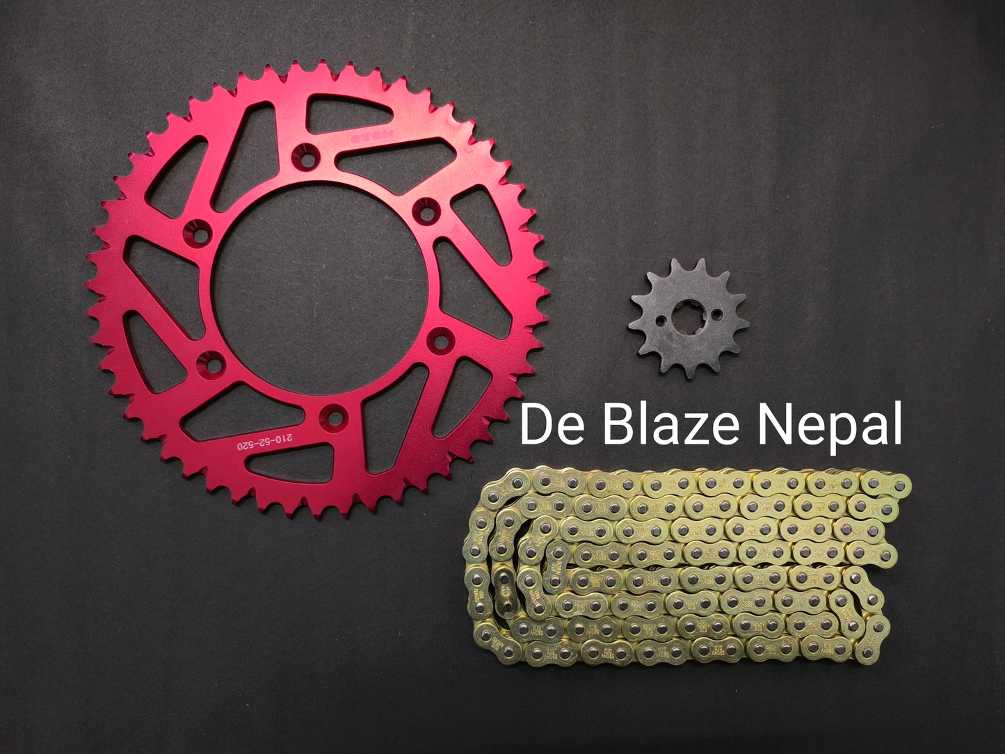 Honda Xr Chain Sprocket ( CNC + Brass )